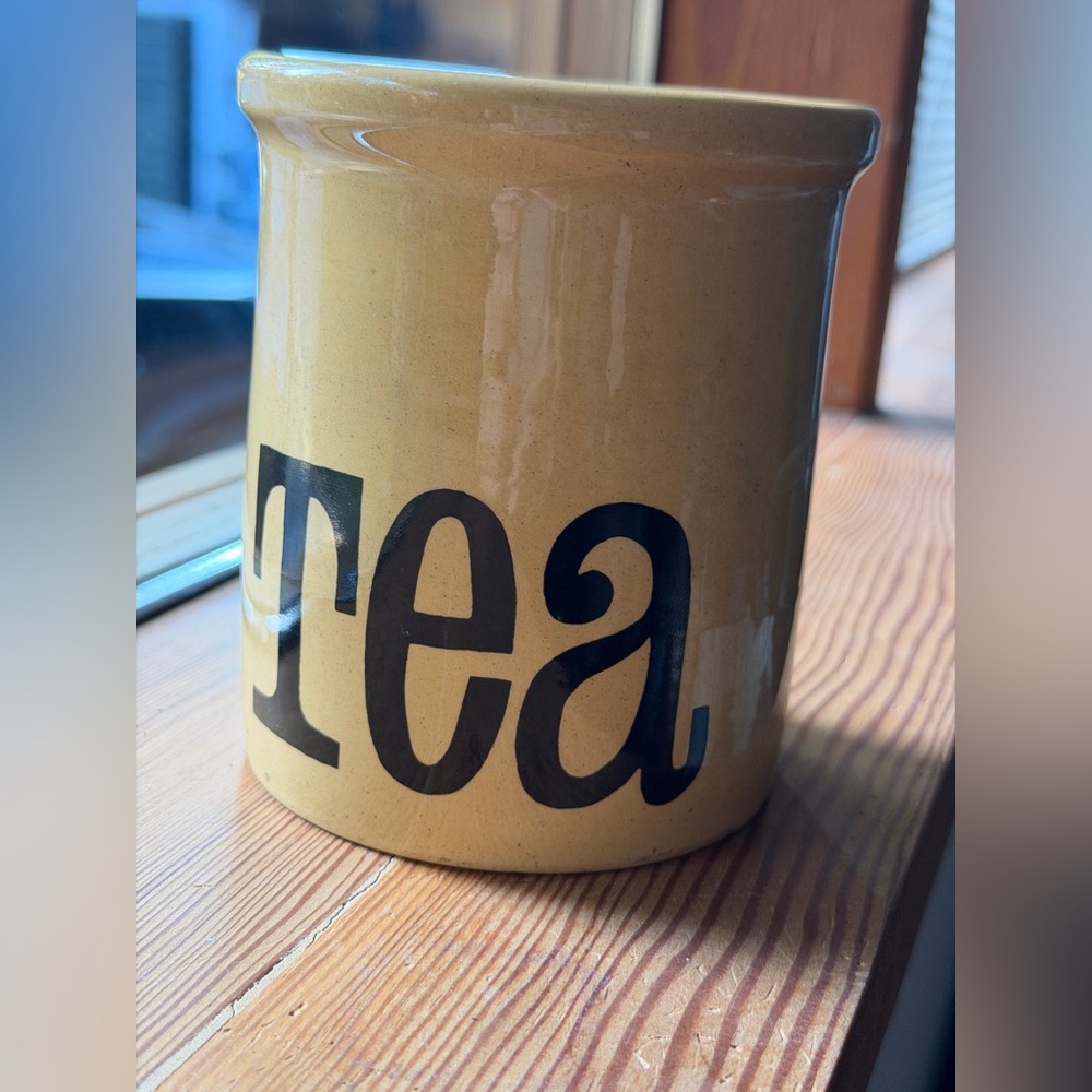 Vintage T.G. Green Tea Canister 1970s retro kitchen